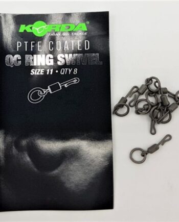 Korda Ptfe Qc Ring Swivel Str  11