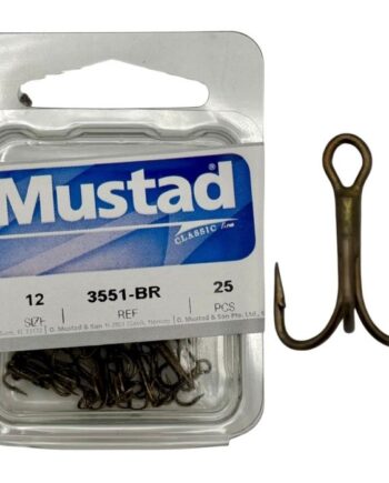 Mustad 3551 Trekrog 25stk