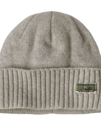Patagonia Brodeo Beanie Og Legacy Label:crisp Grey