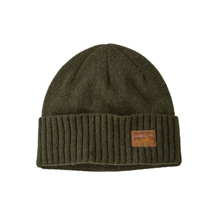 Patagonia Brodeo Beanie 73 Skyline:pine Needle Green