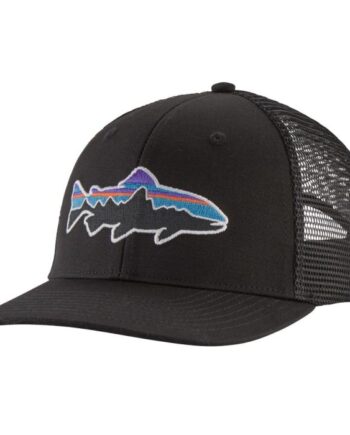 Patagonia Fitz Roy Trout Trucker Cap Black