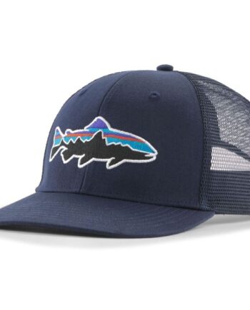 Patagonia Fitz Roy Trout Trucker Cap New Navy