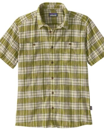 Patagonia     Back Step Ss Skjorte Sunlight:graze Green