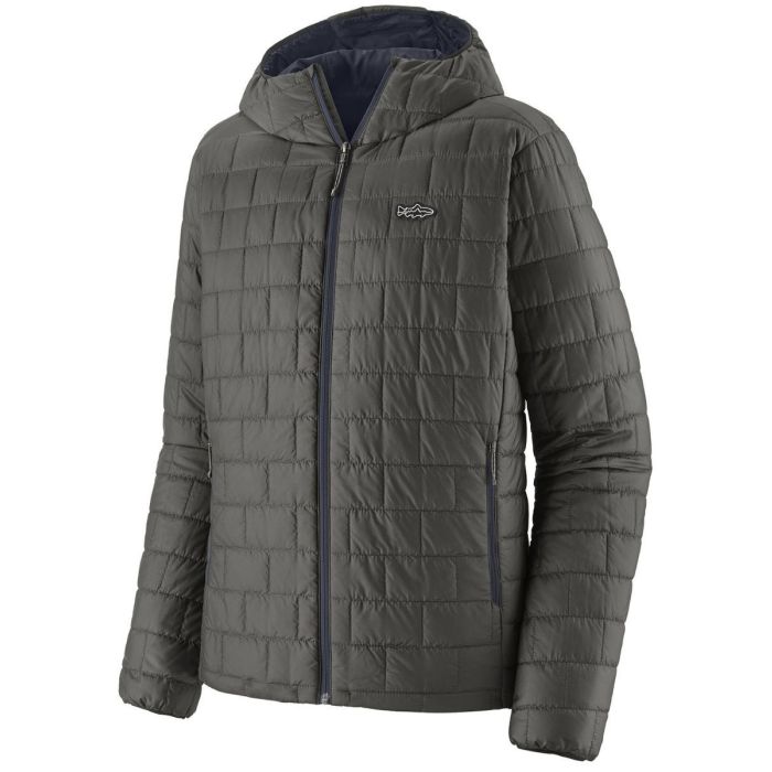 Patagonia     Nano Puff Fitz Roy Trout Hoody Forge Grey