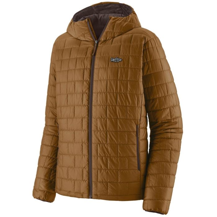 Patagonia     Nano Puff Fitz Roy Trout Hoody Wolf Brown
