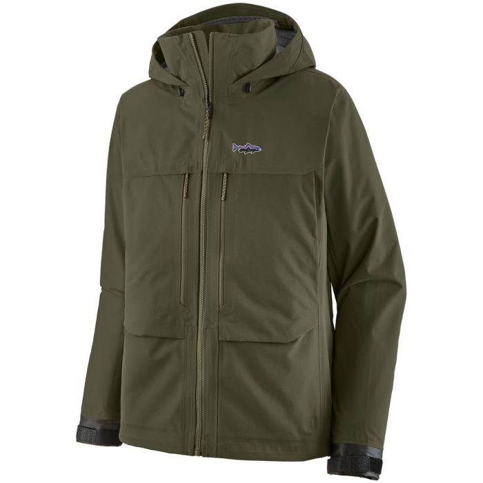 Patagonia     Swiftcurrent Wading Jacket Pine Needle Green