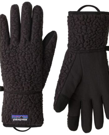 Patagonia Retro Pile Handske Sort