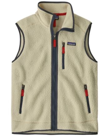 Patagonia Retro Pile Vest Pelican   Smoulder Blue