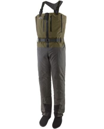 Patagonia Swiftcurrent Expedition Zip Front Waders Basin Green