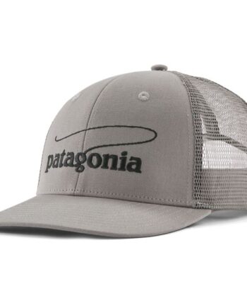 Patagonia Take   Stand Trucker Cap Casting Logo:forever Grey