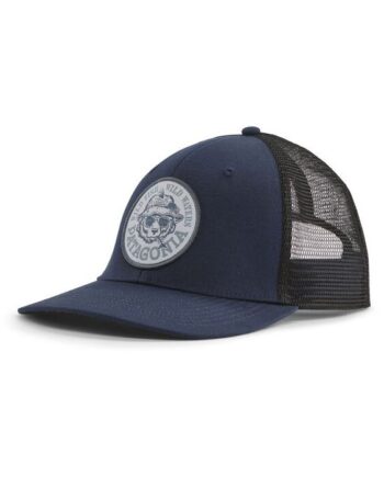 Patagonia Take   Stand Trucker Cap Wild Grizz:new Navy
