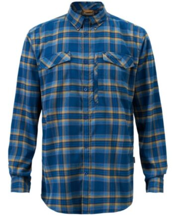 Pinewood Abisko Hiking Flanell Skjorte    Azur Blue
