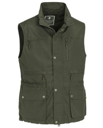 Pinewood Nye Tiveden Vest Moss Green