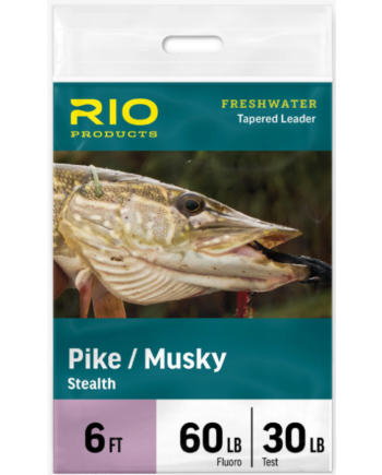 Rio Pike Musky Stealth Tapered Leader 6ft
