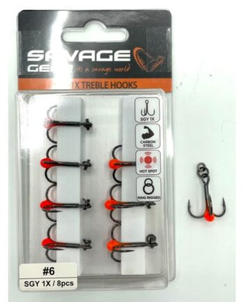 Savage Gear Trekrog Hotspot Ring Rigged