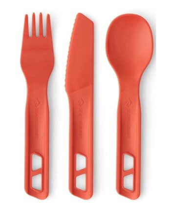 Seatosummit Passage Cutlery Set Spicy Orange