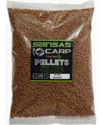 Sensas Carp Pellets Club Scopex 4mm 10kg