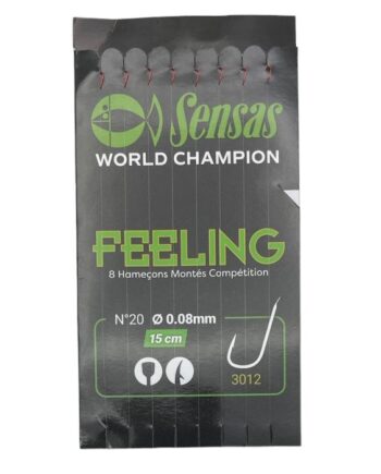 Sensas Feeling Hook To Nylon Str  20