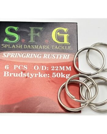 Sfg Springring Rustfri 22mm