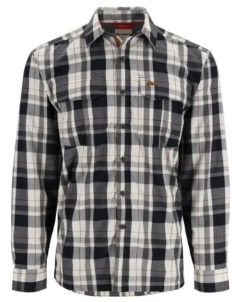 Simms Coldweather Skjorte Gunmetal Logan Plaid