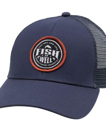 Simms Fish It Well Trucker Dark Moon