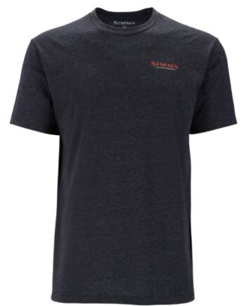 Simms Let It Fly  -shirt Charcoal Heather