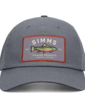 Simms Single Haul Cap Gunmetal Trout