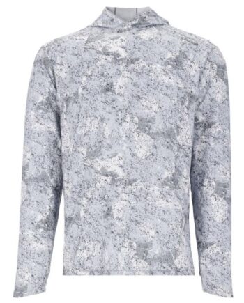 Simms Solarflex Hoody Back Eddy White
