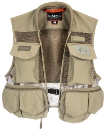 Simms Tributary Vest Tan