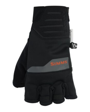 Simms Windstopperâ  Half-finger Glove Black