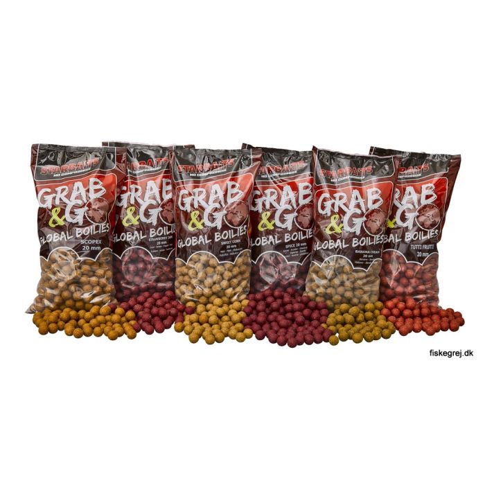 Starbaits Grab Go Boilies 10kg