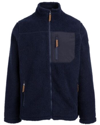 Trespass Buck Fleece Jakke Navy
