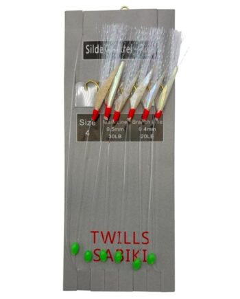 Twills Sabiki Silde Makrelforfang Fiskehud