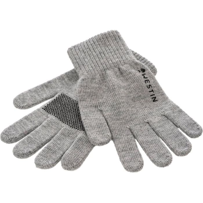 Westin Merino Wool Gloves Light Grey Melange