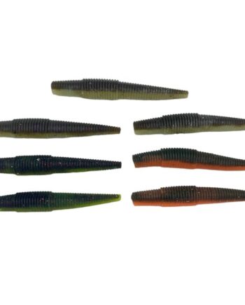 Westin Ned Worm 7cm 3gr Dark Water Mix 7pcs