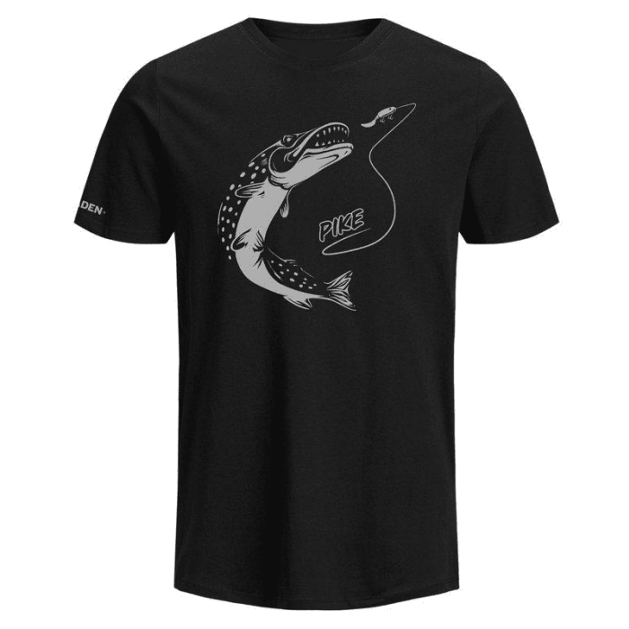 Fladen Fighting Pike -shirt Sort