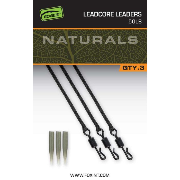 Fox Edges Naturals Leadcore Leaders 50lb