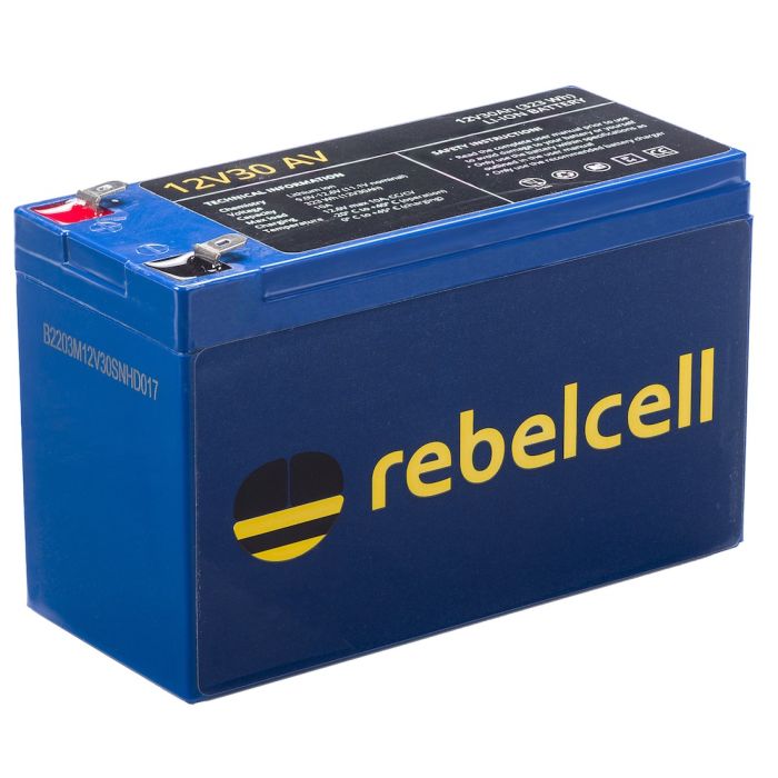 Rebelcell 12v30av Lithium