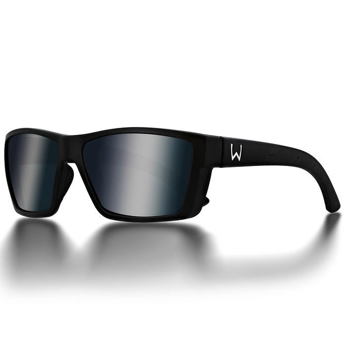 Westin W6 Street 100 Matte Black Lb Smoke Lm Silver Flash Ar Blue Fiskebriller